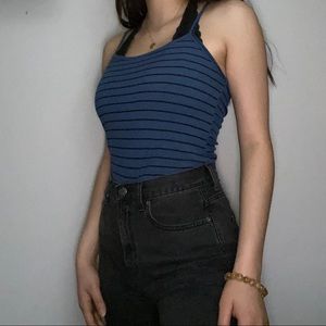 tillys striped tank